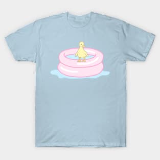 Ducky with an inflatable pool T-Shirt